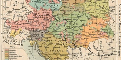 ऑस्ट्रिया हंगरी नक्शा 1900