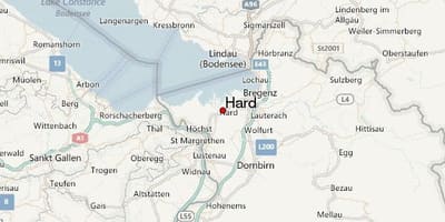 नक्शे के ऑस्ट्रिया